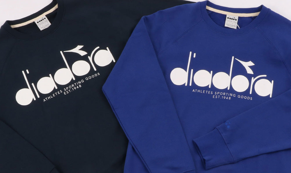 Diadora sweatshirt logo