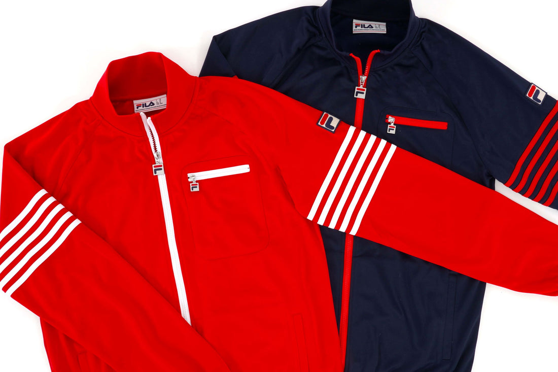 fila 5 stripe track top