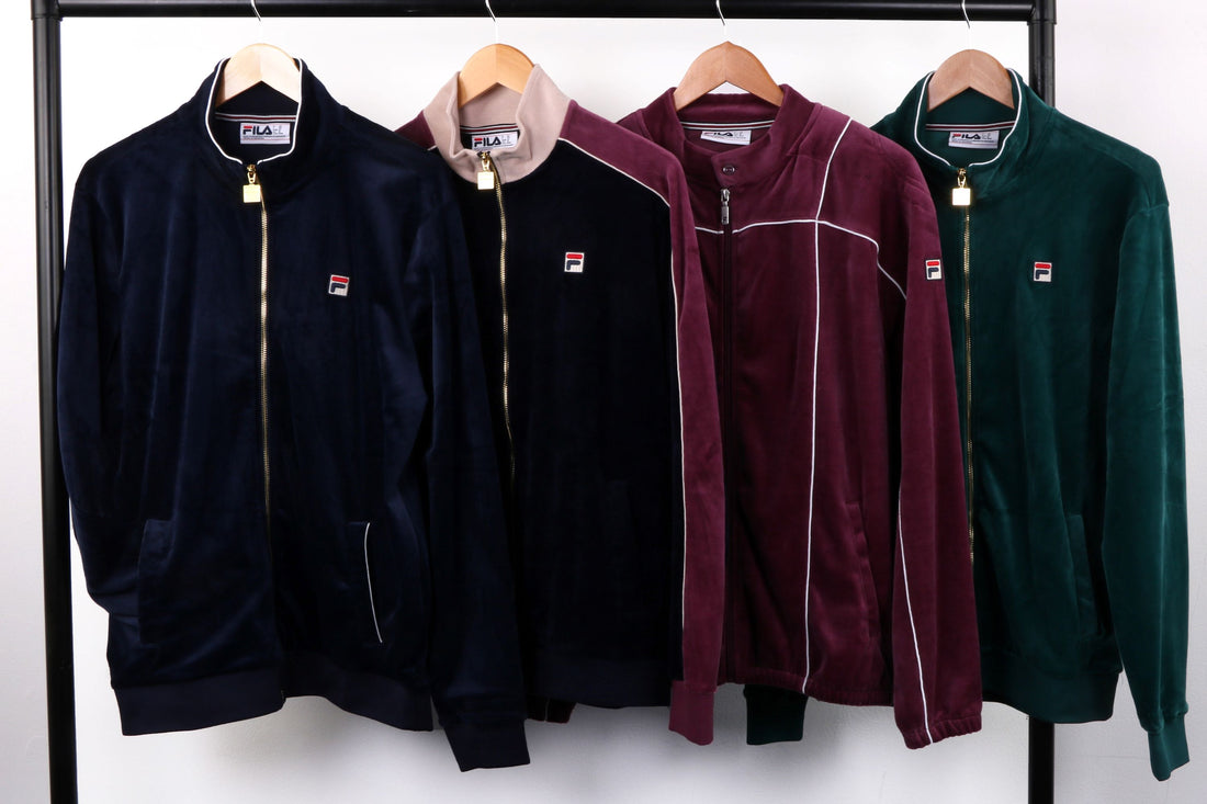 Fila Velour Track Tops