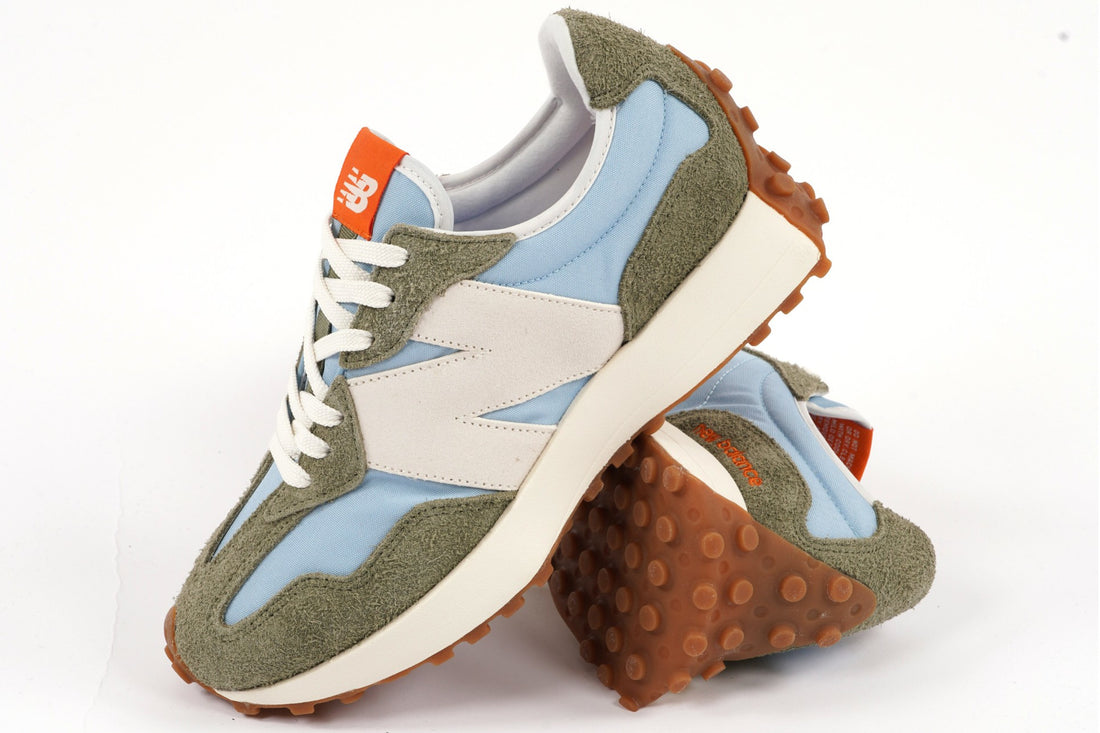 New Balance 327 Chrome Blue Dark Olive