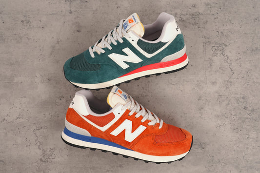 New Balance Update The 574 Trainer in New Spruce & Infield Clay