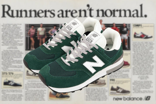 Built For Runners: The New Balance 574 Trainer Arrives in Nordic Green