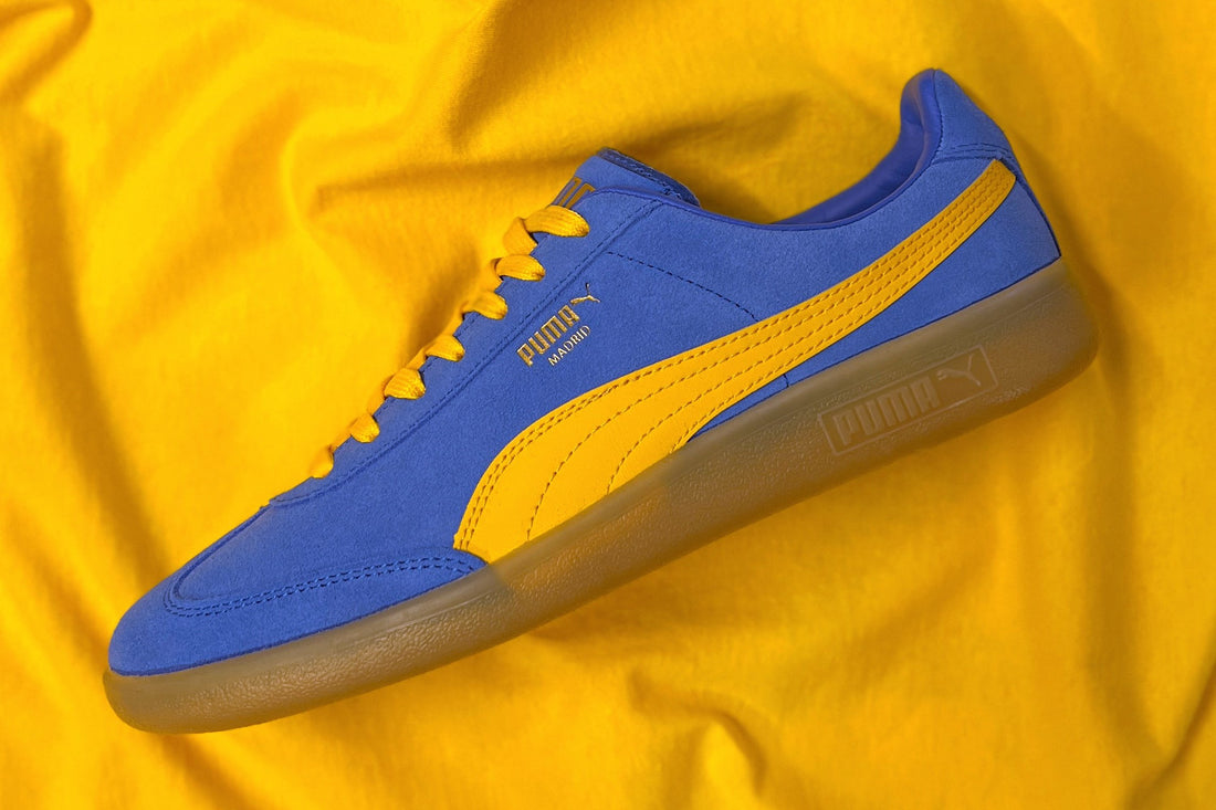 PUMA Madrid Trainer Bluebird blue yellow