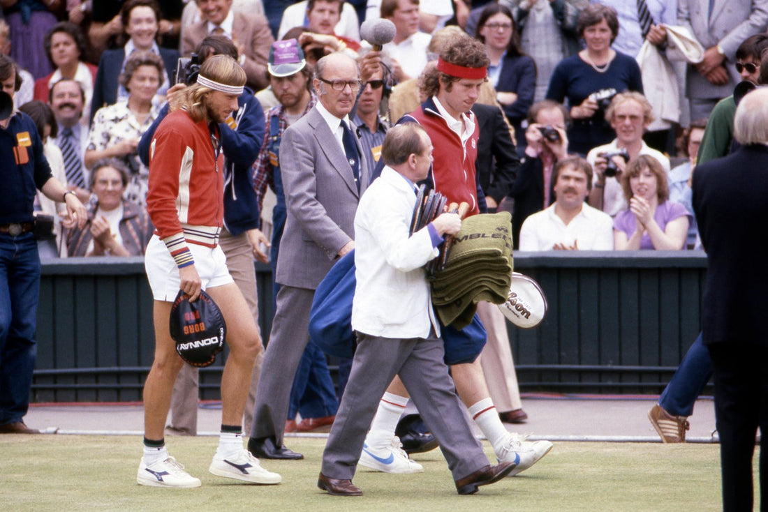 sergio tacchini track top mcenroe Wimbledon 1981