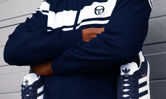 Retro Track Tops trainer combos