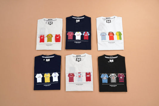 Weekend Offendder Retro Football Shirts graphic tees