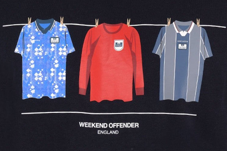 Weekend Offender England Football Home t-shirt