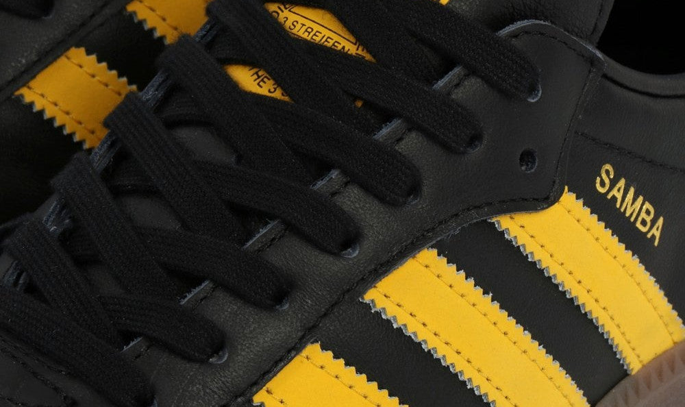 adidas Samba OG black yellow