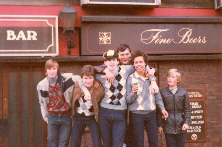 argyle jumper casuals
