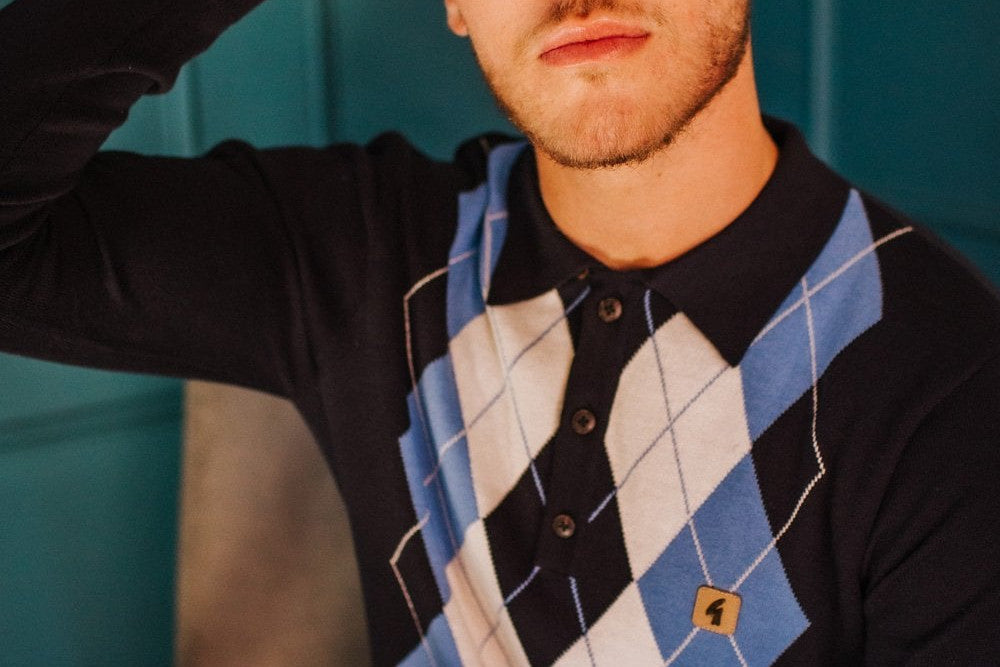 gabicci Vintage Argyle knitwear
