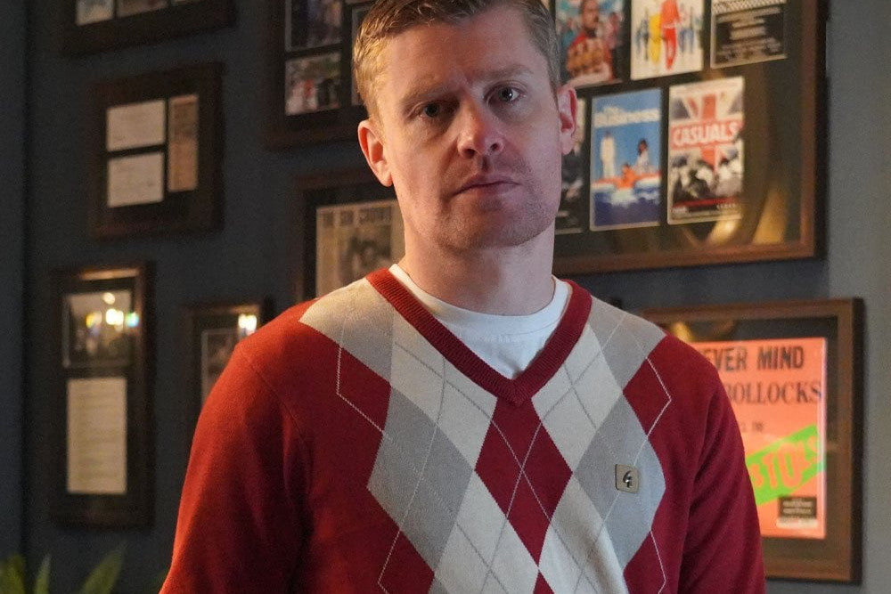 Gabicci Vintage Diamond Argyle Knitwear