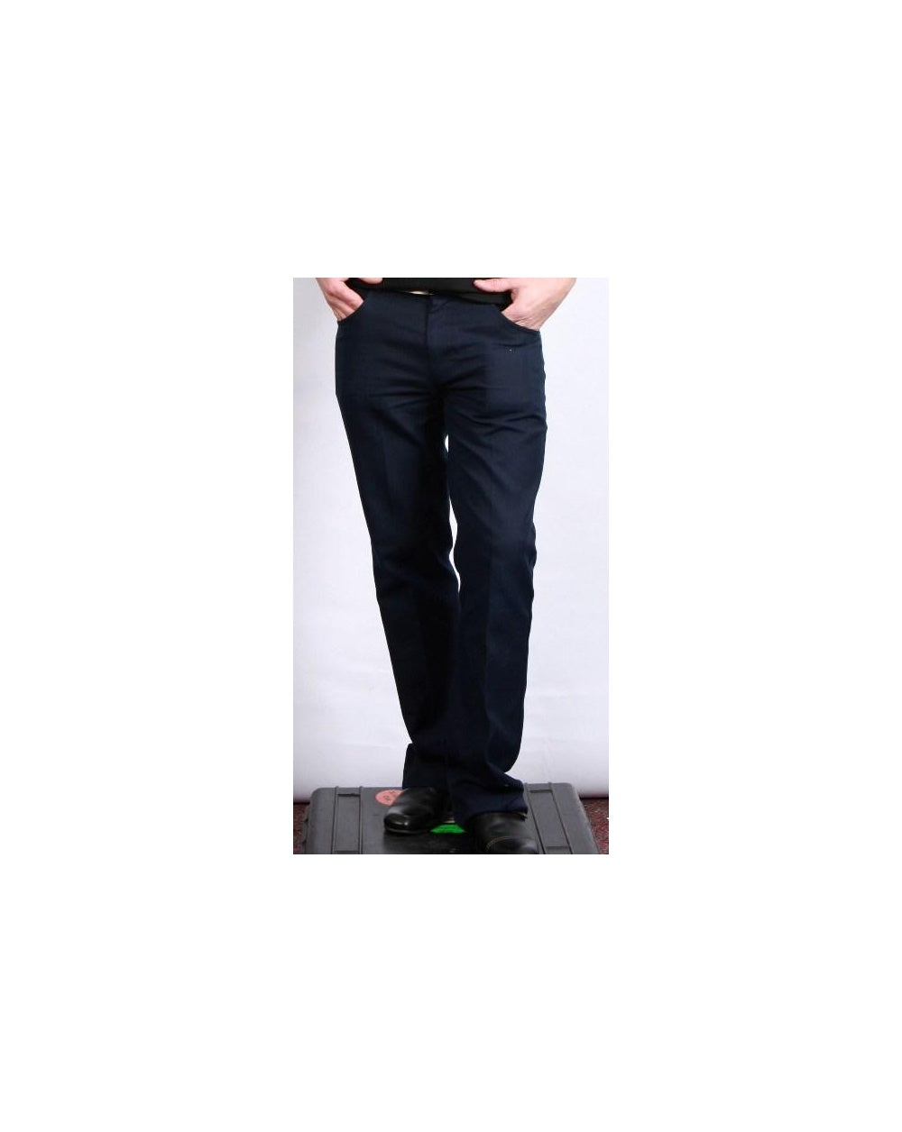 Farah Casual Mills Trousers Navy