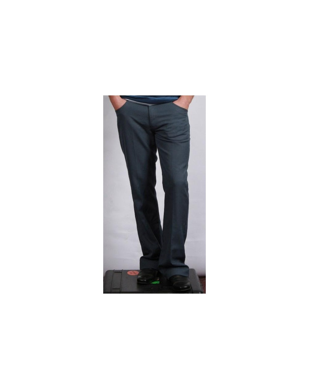 Farah Casual Mills Trousers Slate Grey