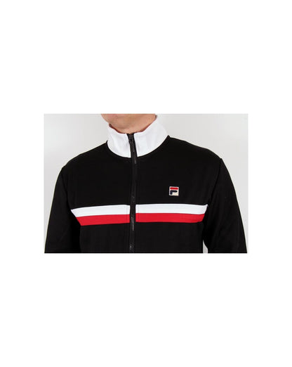Fila Vintage Bowbreaker 2 Track Top Black/White/Red