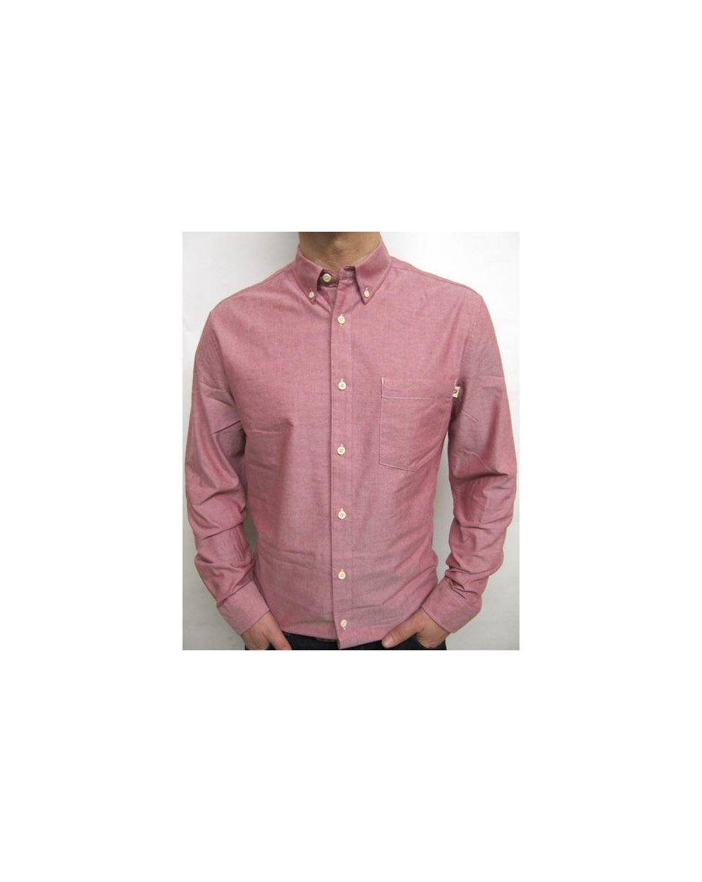 Farah Connolly Shirt Chilli Red