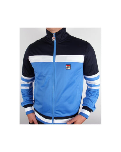 Fila Vintage Court Vilas Track Top Ocean Blue/White/Navy