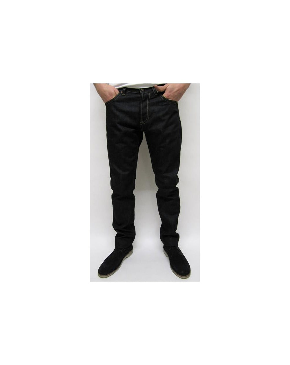 Weekend Offender Tapered Fit Dark Jeans Dark Wash