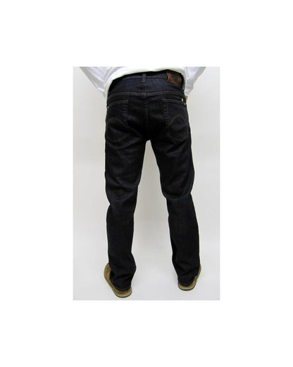 Pretty Green Regular Straight Leg Dark Jeans Dark Wash