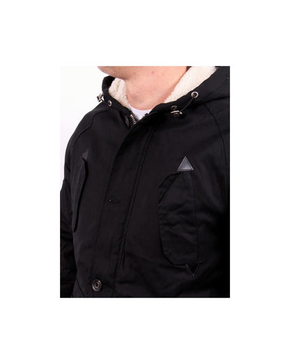 Bellfield Artis Parka Jacket Black