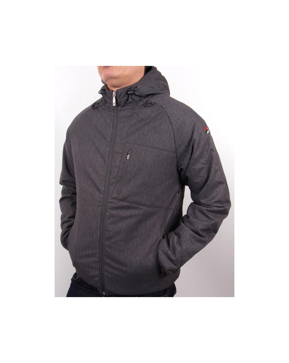 Fila Vintage Buffon Padded Jacket Grey