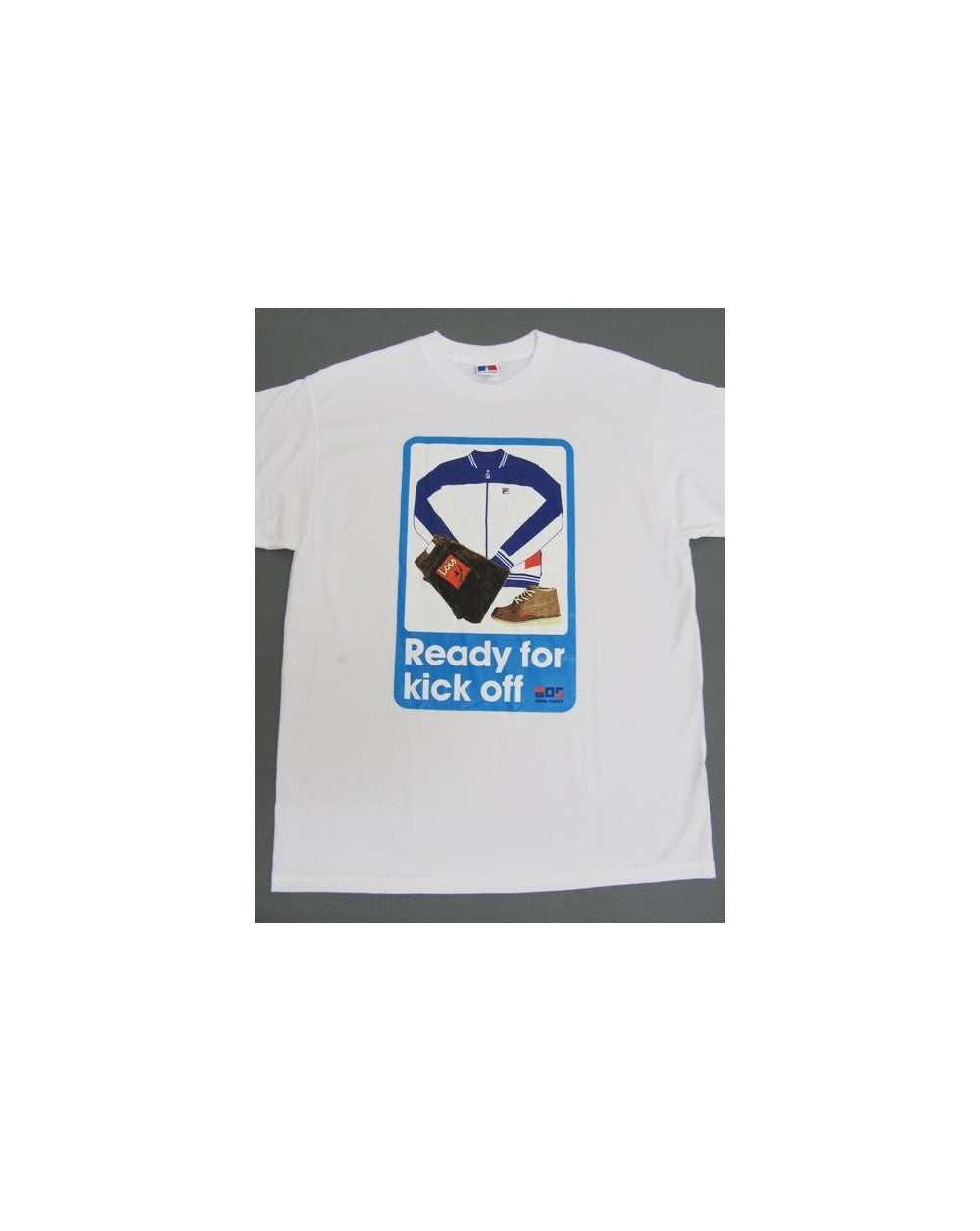 80s Casual Classics Ready For Kick Off T-shirt White