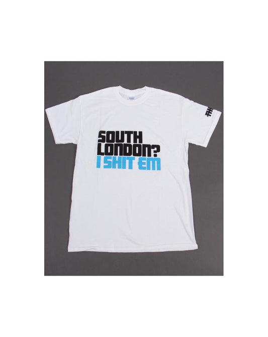 80s Casual Classics South London I Shit Em T-shirt White