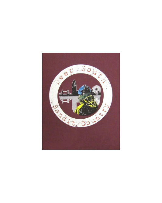 80s Casuals 80s Casuals Bandit Country T-shirt Claret