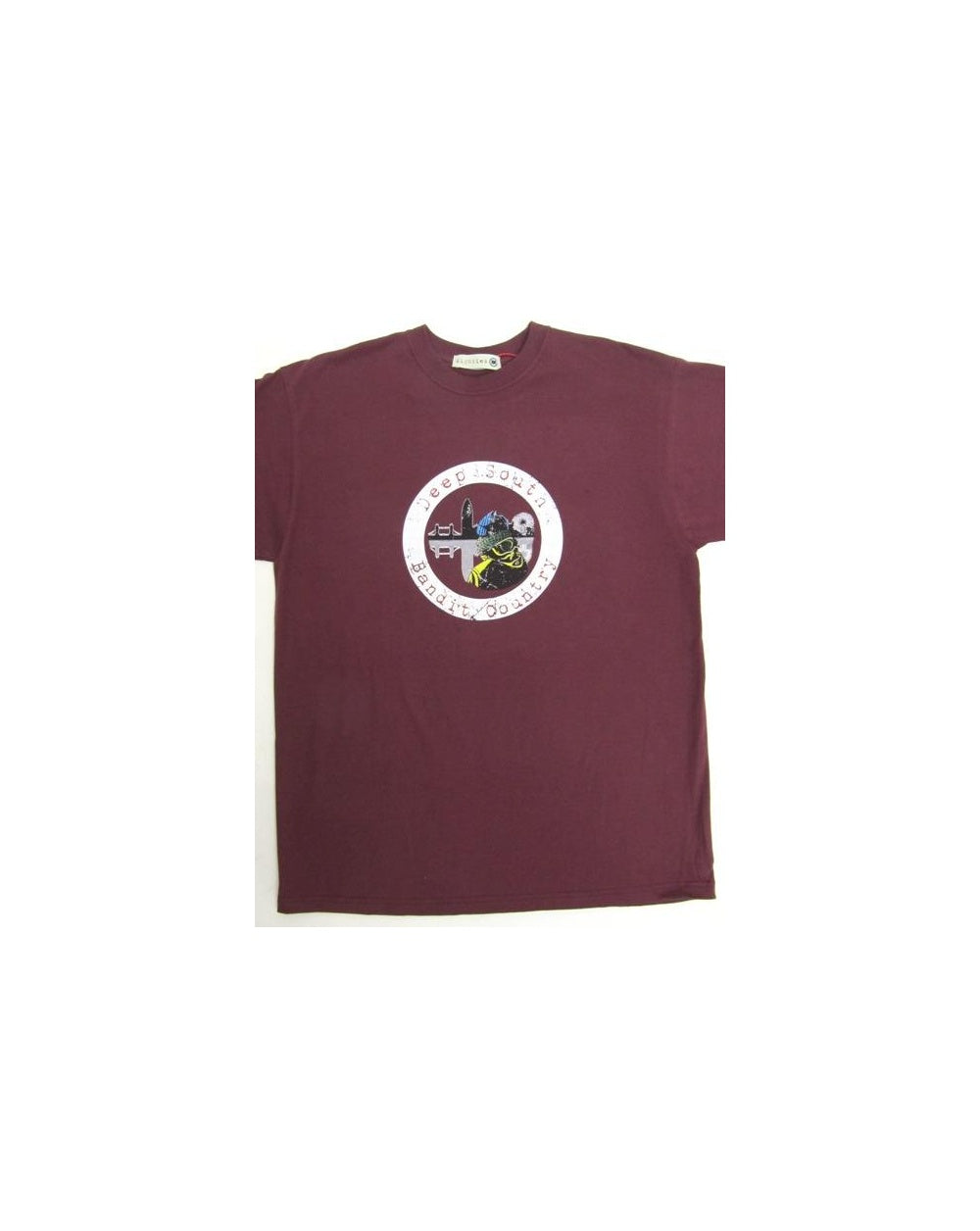 80s Casuals Bandit Country T-shirt Claret