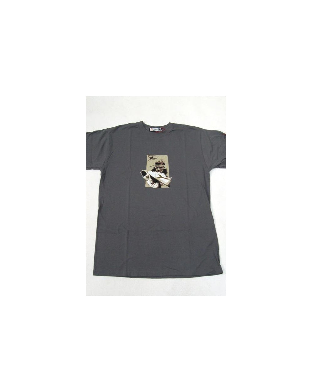 80s Casuals Borg Elite T-shirt Charcoal