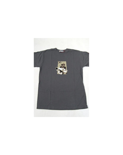 80s Casuals Borg Elite T-shirt Charcoal