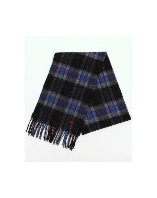 80s Casuals 80s Casuals Check Scarf Grey/blue