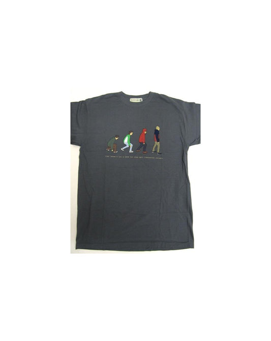 80s Casuals 80s Casuals Eighties Evolution T-shirt Charcoal