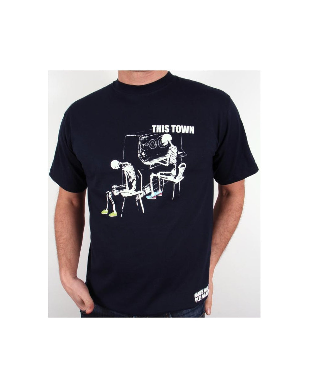 80s Casuals Ghost Town T-shirt Navy
