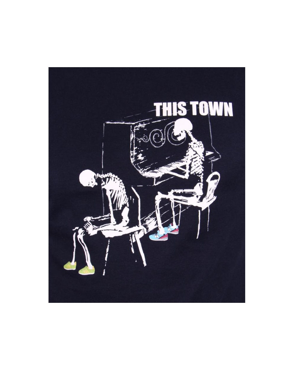 80s Casuals Ghost Town T-shirt Navy
