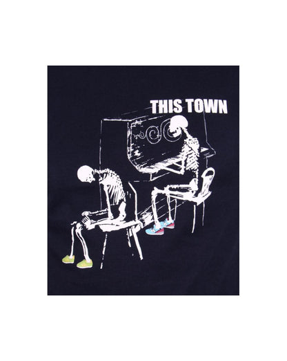 80s Casuals Ghost Town T-shirt Navy