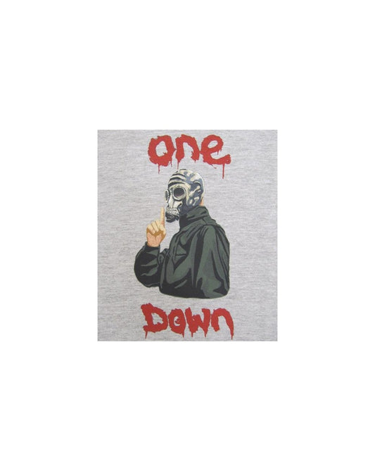80s Casuals 80s Casuals One Down T-shirt Light Grey