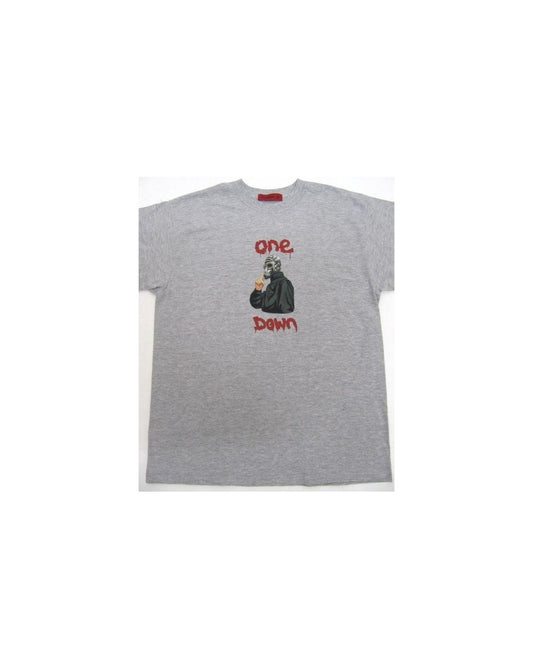 80s Casuals 80s Casuals One Down T-shirt Light Grey