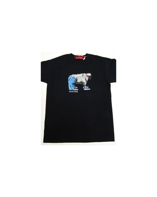 80s Casuals 80s Casuals Stepping Stone Not For Sheep T-shirt Navy