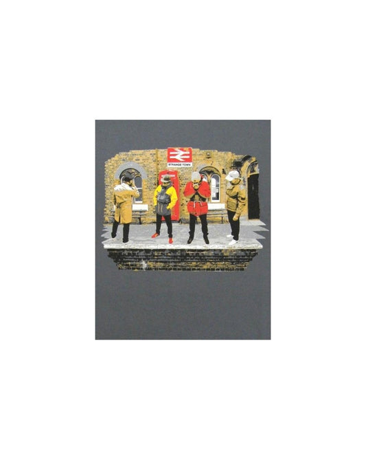 80s Casuals 80s Casuals Strange Town T-shirt Dark Grey
