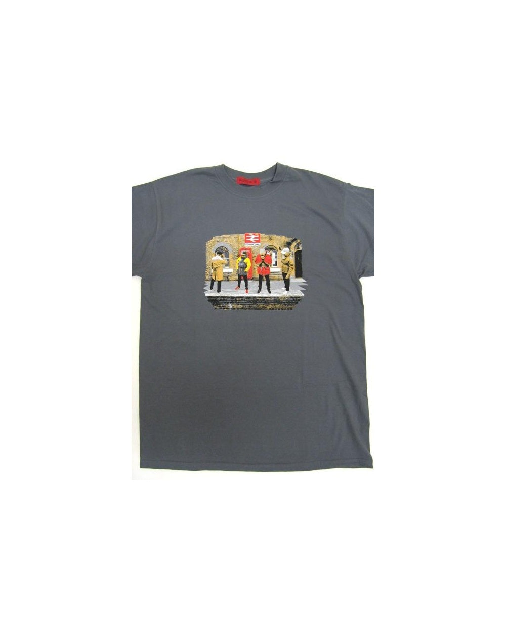 80s Casuals Strange Town T-shirt Dark Grey