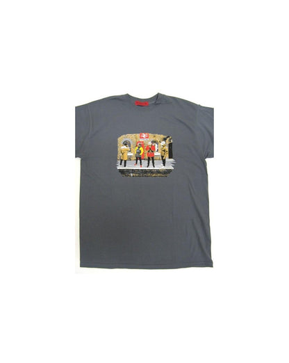 80s Casuals Strange Town T-shirt Dark Grey