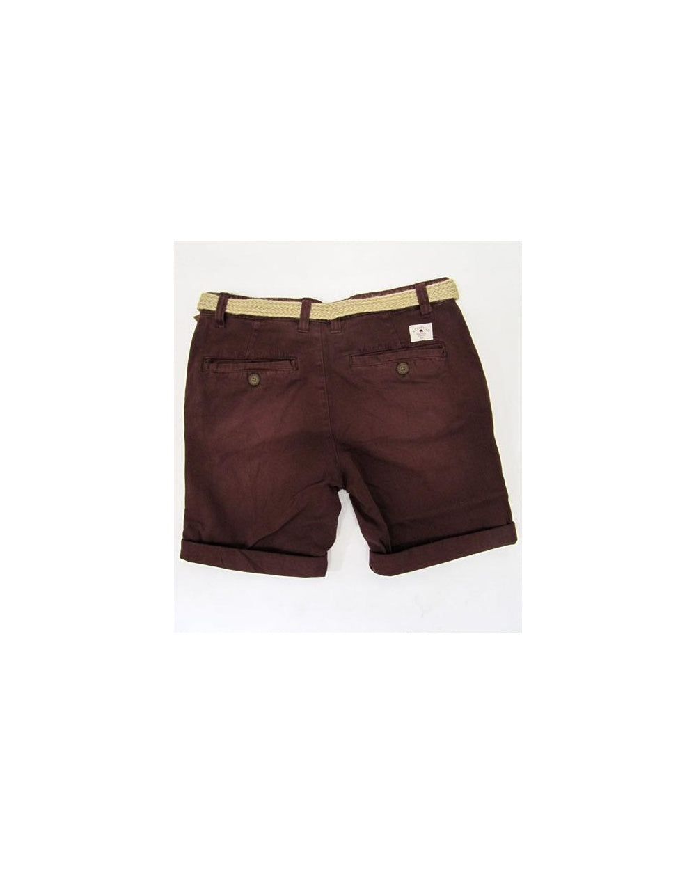 Bellfield Chino Shorts Wine