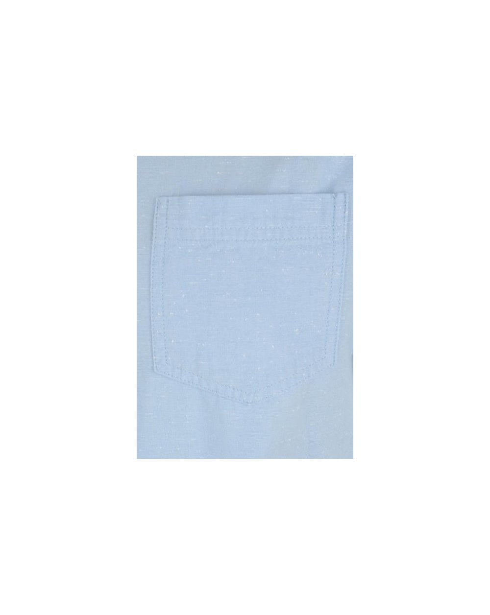 Bellfield Short Sleeve Chambray Shirt Sky Blue