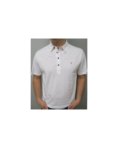 Farah Samuel Polo Shirt White