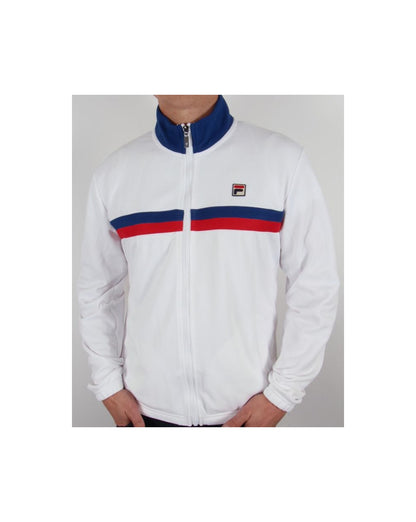 Fila Vintage Bowbreaker 2 Track Top White/Italia Blue/Red