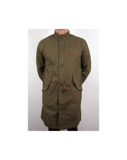 Pretty Green Deansgate Parka Khaki Green