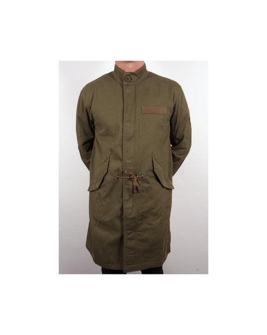 Pretty Green Pretty Green Deansgate Parka Khaki Green