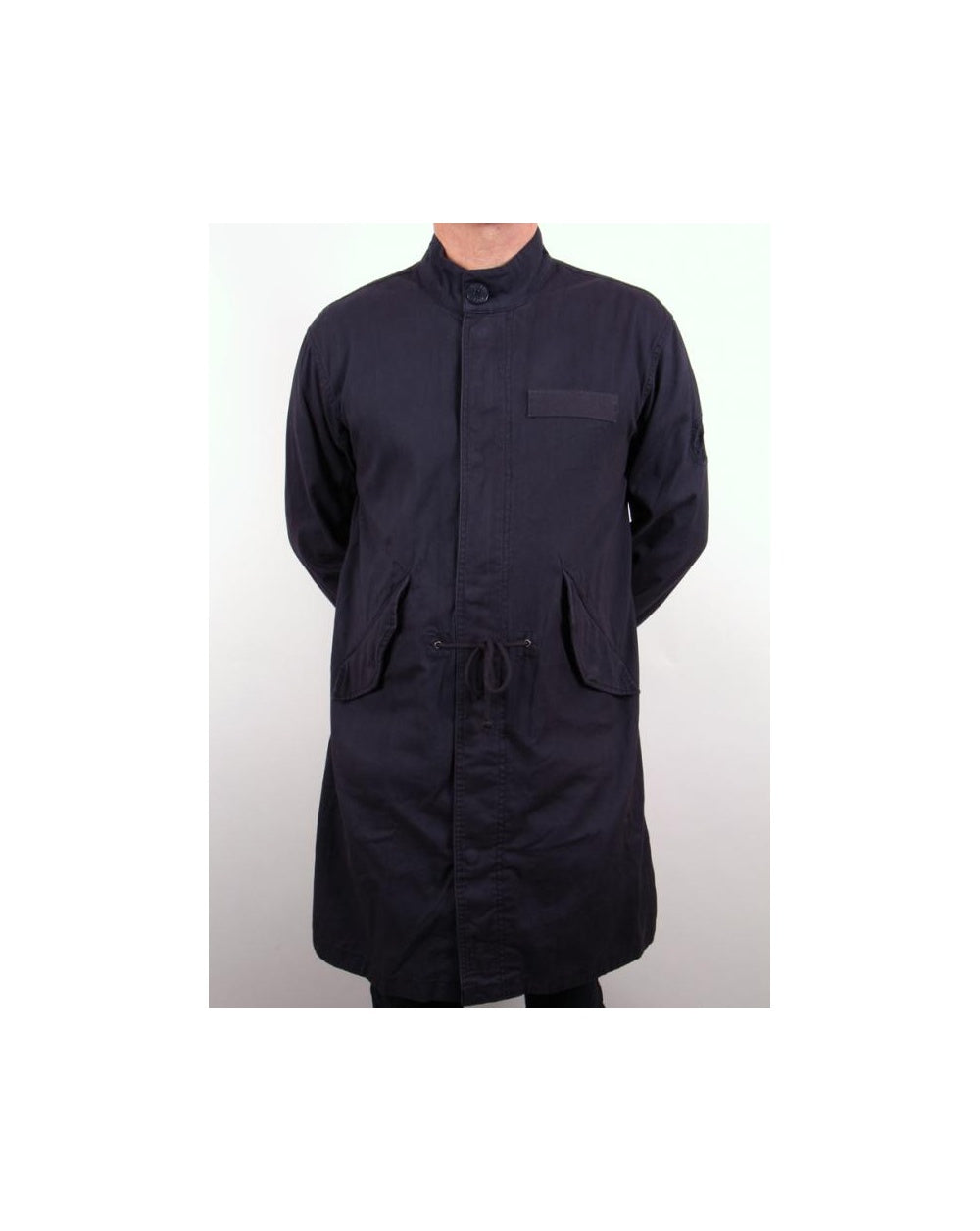 Pretty Green Deansgate Parka Navy