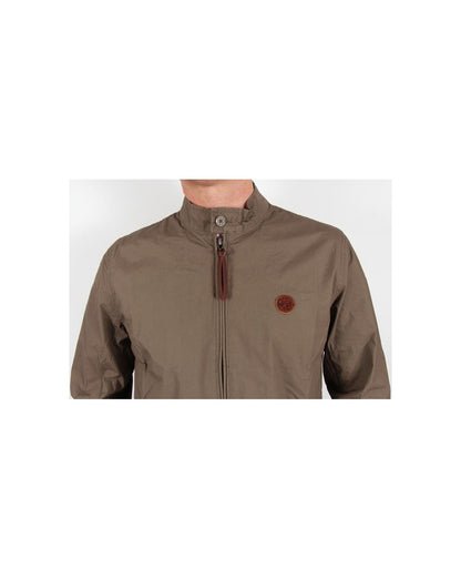 Pretty Green Kingsway Harrington Khaki Green