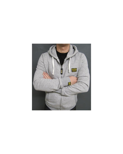 Street Sounds Zip Through Hoodie Grey